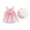 982Pink2090, variant on Rggeeun Toddler Baby Girl Tutu Dress Summer Flower Sleeveless Backless Princess Birthday Party Dresses Floral Dress With Hat Set Fashionable Casual O-Neck Sundress