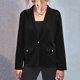 thumbnail image 4 of Pntutb Moda Mujer Manga Larga Sólido Turndown Collar Botón tops Trabajo Blusa Rollbacks Pntutb Pntutb-3421, 4 of 7