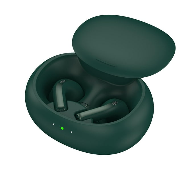 Green Ai Language Translator Earbuds For Real Time Translation 144 Languages Bluetooth 5.3 1Pc For Travel And Business Use With App Support Weight 0.30 Pounds