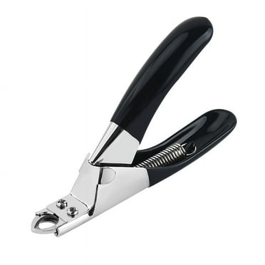 Professional Dog Nail Clipper with Safety Guard to Avoid Over-Cutting Nails. Pet Claw Trimmer - Razor Sharp Blades