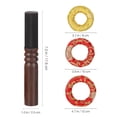 thumbnail image 2 of IFANLANDOR 3pcs Singing Bowl Cushion Singing Bowl Mallet Assorted Color Sound Amplification, 2 of 7