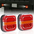thumbnail image 3 of 2 PCS Wireless Trailer Lights, LED Magnetic Towing Tail Light Wireless Trailer Light Kit Cordless Tail Light for Trucks, Boat, RV, Vehicle, 3 of 8
