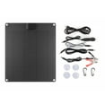 thumbnail image 1 of 15W 5V/12V Solar Panel Car Battery Charger with USB DC Chain Output Ports Portable Waterproof, 1 of 8