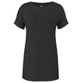 thumbnail image 3 of DYMADE Women Casusal Loose Basic Tops Round Neck Short Sleeve Summer T-shirt, 3 of 5