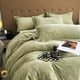 thumbnail image 3 of Xiao Hua Juego de sábanas, juego de sábanas y fundas de almohada, juego de cama individual, ropa de cama de hotel, decoración del hogar (verde), 3 of 5