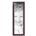thumbnail image 2 of ArtToFrames 8" x 26" Cherry Picture Frame, 8x26 inch Red Wood Poster Frame (WOM-4095), 5 Pack, 2 of 8