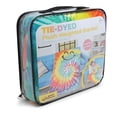 thumbnail image 4 of Good Banana Kids’  Tie Dye Weighted Blanket- Cozy, Thick, Soft, Cloud-like Coral Fleece, Even Weight Dispersion, 5 lbs, Durable Grid Stitching, Whole-Body Comfort, 4 of 4