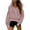 Pink, variant on hotojiny Crop Hoodie Sweatshirt for Women Half Zip Long Sleeve Loose Pullover Tops Fall Winter Fashion Clothes