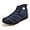 Blue, variant on Women Snow Boots Lightweight Non-slip Winter Shoes with Fuzz Lined Warm Slip-on High Top Boots