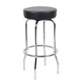 thumbnail image 1 of Boss Office Products 29" Chrome Bar Stool in Black, 1 of 4