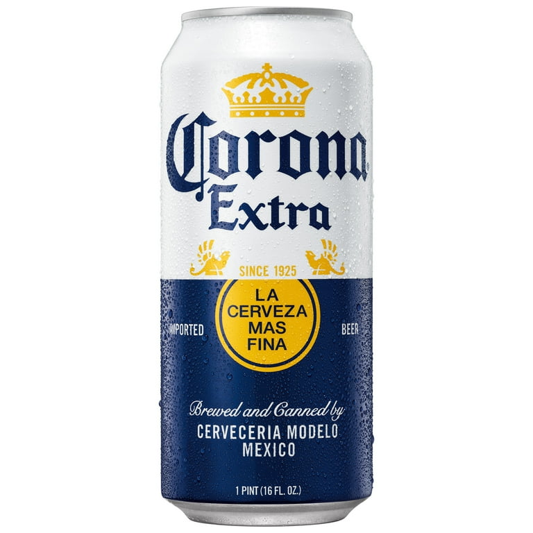 Corona Extra Mexican Lager Import Beer, 4 Pack 16 fl. oz. Cans