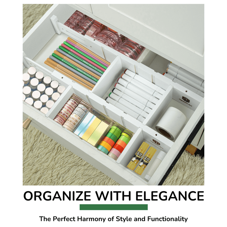 Customizable Kitchen Drawer Dividers w/ Inserts-Adjustable Organizer –  Organization Spot