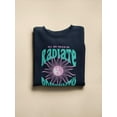 thumbnail image 3 of Retro 70S  Radiate Positivity Sweatshirt Women -Image by Shutterstock, Female Small, 3 of 4