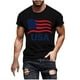 thumbnail image 2 of Tops para hombre, blusas y camisas de manga corta con cuello redondo para hombre, jersey informal de moda con estampado de cuello redondo para hombre, pantalones cortos deportivos para fitness, blusa, 2 of 5