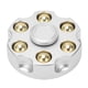 thumbnail image 1 of Juguete de giroscopio de dedo, juguete de giroscopio de dedo, juguete de giroscopio de dedo de metal desmontable, giroscopio de dedo diseñado con precisión, 1 of 8