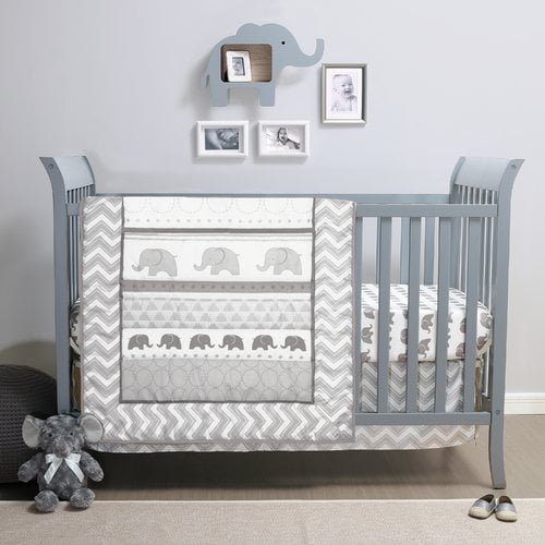 elephant crib bedding walmart