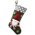 thumbnail image 2 of 20" Christmas Stockings Xmas Stockings Christmas Tree Decoration with Santa Gnome,Gift Bag Candy Bag for Fireplace,Xmas Party Home Decor, 2 of 5