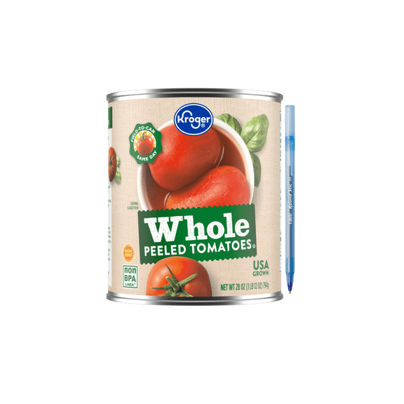 KR Whole Peeled Tomatoes 56 OZ 2-CAN