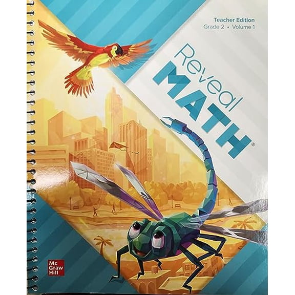 Pre-Owned Reveal Math, Grade 2, Teacher Edition, Volume 1 (Reveal Math Elementary), 9780076839131, 0076839133, Paperback, 1 edition
