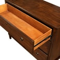 thumbnail image 5 of Comfort Pointe Cambridge 3 Drawer Wood Bachelors Chest in Cherry, 5 of 10