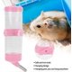 thumbnail image 5 of Botella de agua automática antigoteo para hámsteres, dispensador de agua colgante para animales pequeños, cobayas, ratas, conejos, jerbos enanos, chinchillas (rosa, 250 ml), 5 of 5