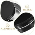 thumbnail image 3 of RUNROTOO 20Ud De Aluminio Ligero Negro Para Viaje Y Almacenamiento De Cosméticos, 3 of 8