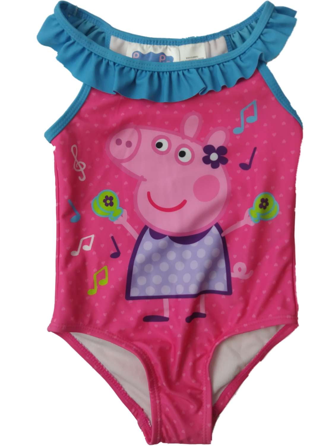 Peppa PIg Baby Girls Toddler Swimsuit Swimming Costume 12-18 18-24 2-3 3-4 4-5