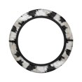 thumbnail image 7 of ZUXONGSY Cow Print Golf Cart Steering Wheel Covers Universal Car Wheel Cover Stretchable Auto Wheel Cover Club Anti Slip Cover Car Golf Cart Interior Decor Steering Wheel Accessories, 7 of 7