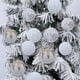 thumbnail image 4 of Ornamentos Del Árbol de Navidad 8cm Bola de Navidad Colgando Bola de Plástico Espumante Decoración Del Árbol de Navidad Set de Cuatro Piezas, 4 of 6