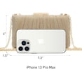 thumbnail image 5 of Kwuty Women Evening Purses Clutch Bags Formal Party Clutches Wedding Purses Cocktail Prom Handbags, 5 of 6
