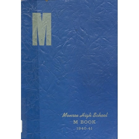 (Custom Reprint) Yearbook: 1941 Monroe High School - M Book Yearbook (Monroe, WI)