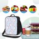 thumbnail image 4 of Balery Summer Cute Unicorns Caja de Almuerzo y Bolsa de Almuerzo para Hombres y Mujeres, Bolsa de Almuerzo Reutilizable con Gran Capacidad, Bolsa de Almuerzo Aislada, 4 of 7