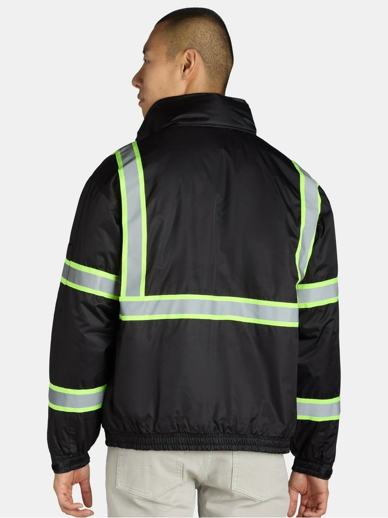 Bass Creek Outfitters Men's Oxford Insulated Safety Work Jacket