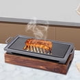 thumbnail image 4 of Siruishop BBQ Grill Pan Outdoor Grilling Pan Multifunctional Household Practical Cookware XL, 4 of 8