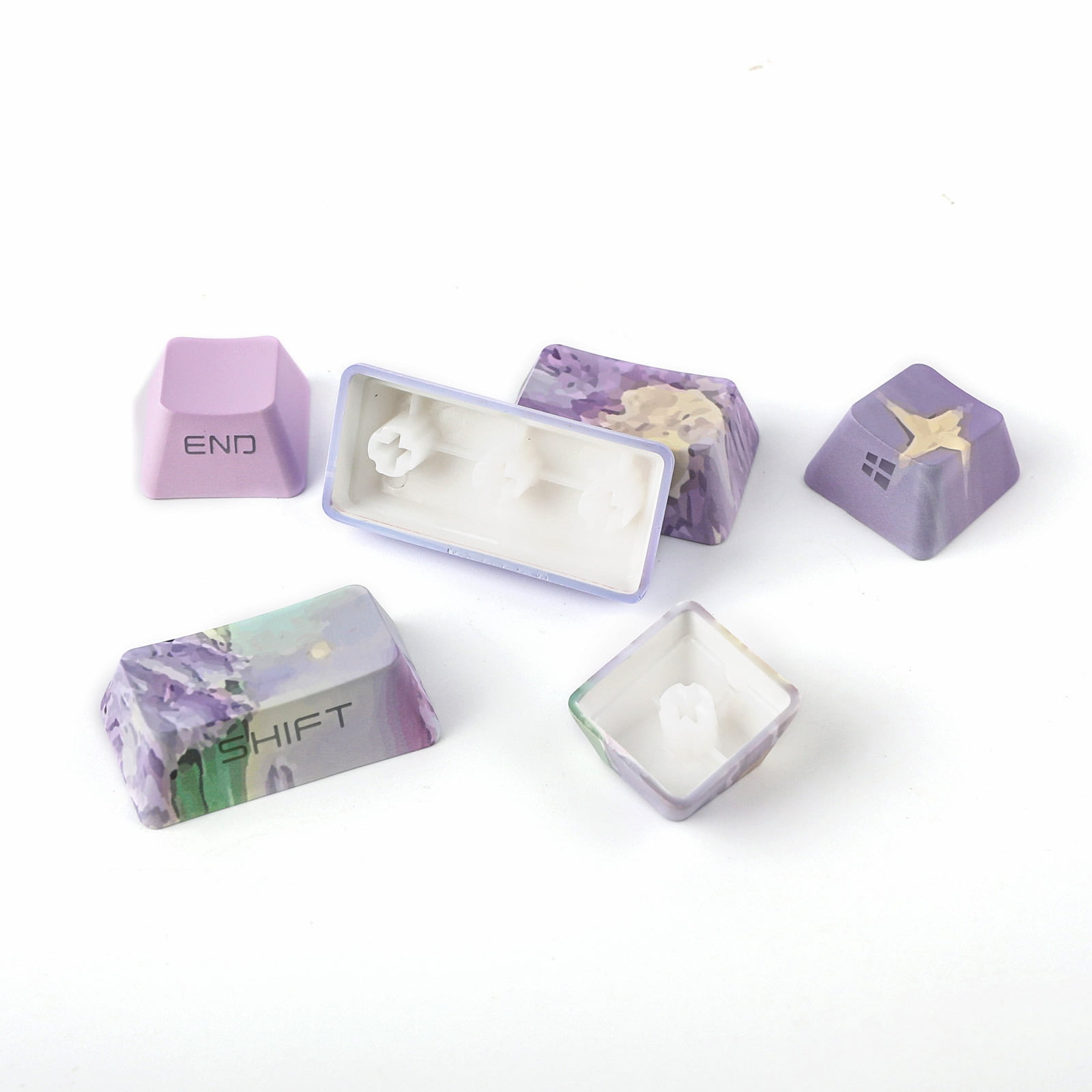 Keycaps Set 133 Keys Profile PBT Full Keycaps Set for Mechanical Gaming Keyboard