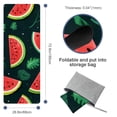 thumbnail image 4 of Watermelon 72.8"x26.8" Gym Towel with Features and Storage Bag – Yoga, Pilates, Fitness, and More, 4 of 6