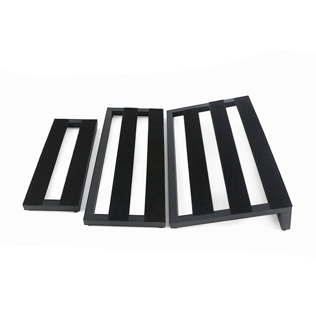 Nonslip Effect Track Board Metal Guitar Effect Pedal Board Stable Practical Effects Bracket for Musical Instrument