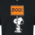 thumbnail image 3 of Peanuts - Snoopy Boo Sign - Juniors Cropped Cotton Blend T-Shirt, 3 of 6
