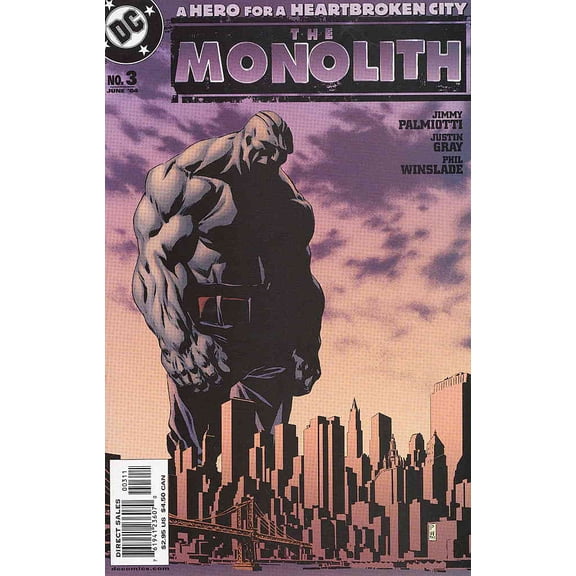 Monolith, The (DC) #3 VF ; DC Comic Book