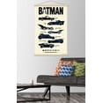 thumbnail image 2 of DC Comics Batman: 85th Anniversary - The Batmobiles Made In Gotham Wall Poster with Magnetic Frame, 22.375" x 34", 2 of 5