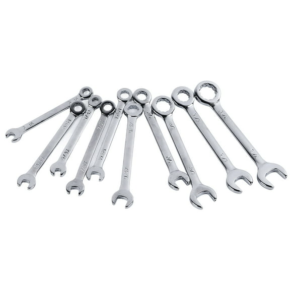 Mini Combination Wrench Set, Steel Inch Size Mini Wrench Set Open End Lightweight  for Plumbing Maintenance