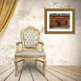 thumbnail image 3 of Borelli, Guido 18x15 Gold Ornate Wood Framed with Double Matting Museum Art Print Titled - Torrefazione, 3 of 4