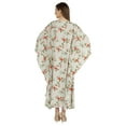 thumbnail image 4 of Moomaya Kimono Maxi Dress Printed Long Kaftan For Women Cover-Up Caftan Beach Resort Dress, 4 of 7