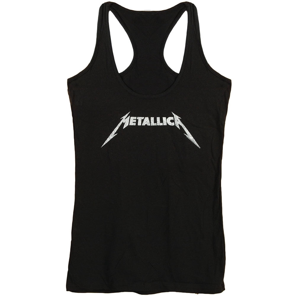 Metallica - Metallica Women's Logo Womens Tank Black - Walmart.com ...