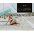 thumbnail image 4 of SkyBed Sun Shelter Beach Shade Canopy, LG, Sand Dollar UPF 50+, Durable, Lightweight, 2-Pole, 4 of 10