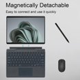 thumbnail image 3 of Slim Surface Type Cover for Pro 11/10/9/8/X 13", Backlit Keyboard with Trackpad and Pen Holder,Fossil, 3 of 6