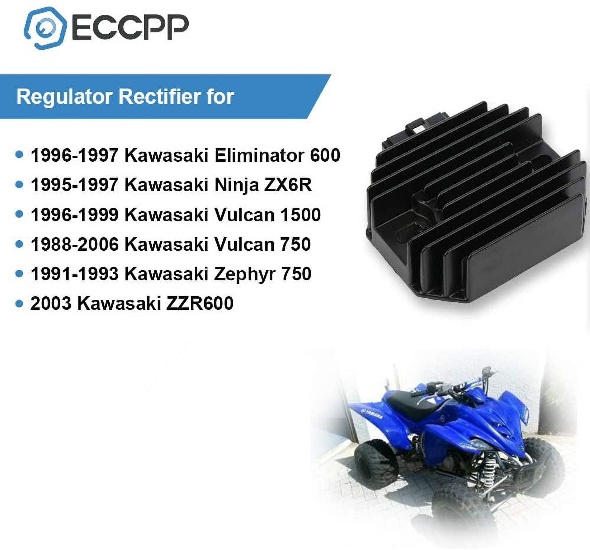 ECCPP Voltage Regulator Rectifier Fit for 96-97 Kawasaki