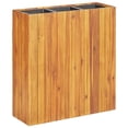 thumbnail image 4 of vidaXL Solid Acacia Wood Garden Planter Pot Raised Flower Bed Box Multi Sizes, 4 of 43