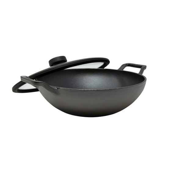 Meyer 26cm Cast Iron Kadai Lid