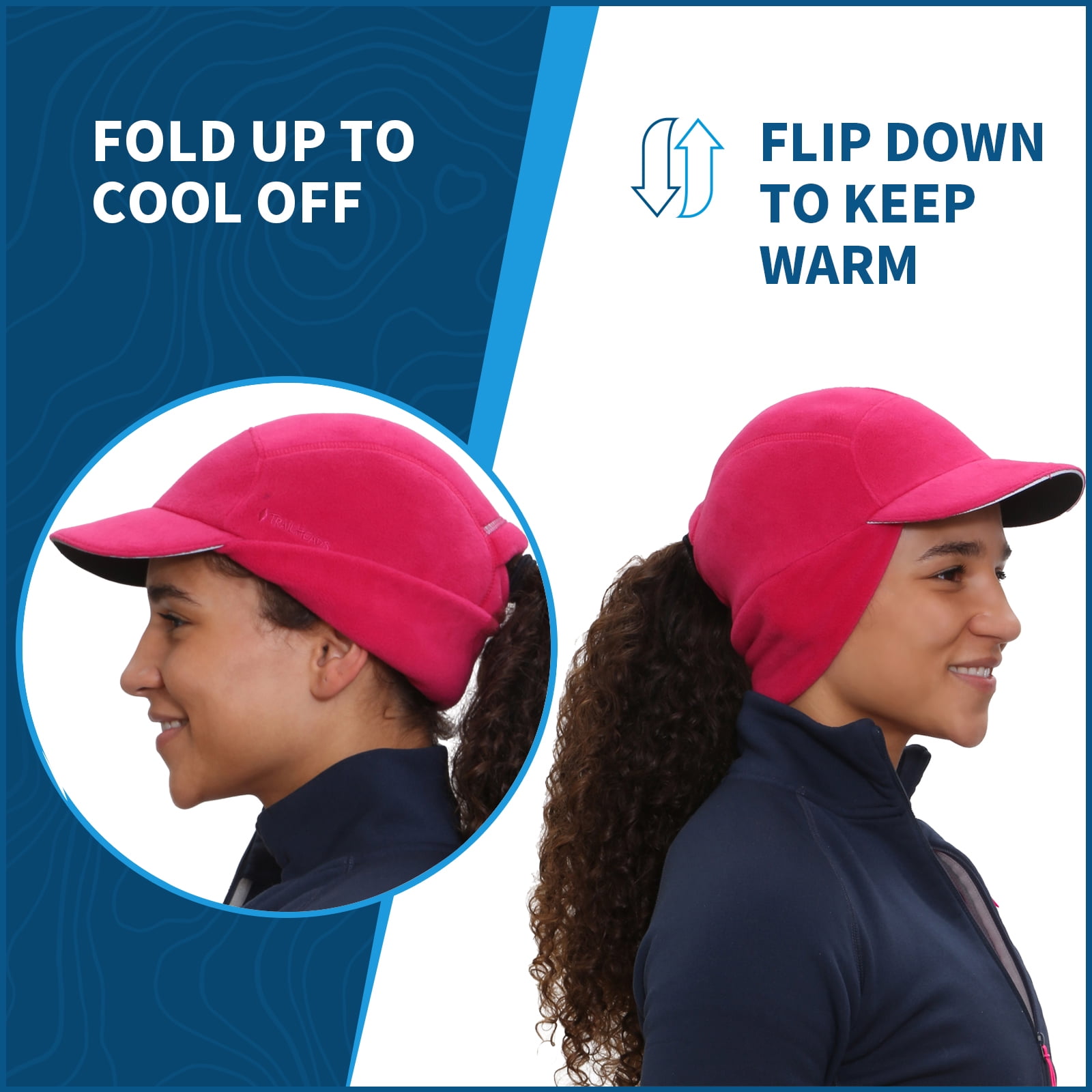 TrailHeads Fleece Ponytail Hat for Women – Trailblazer  display picture 2